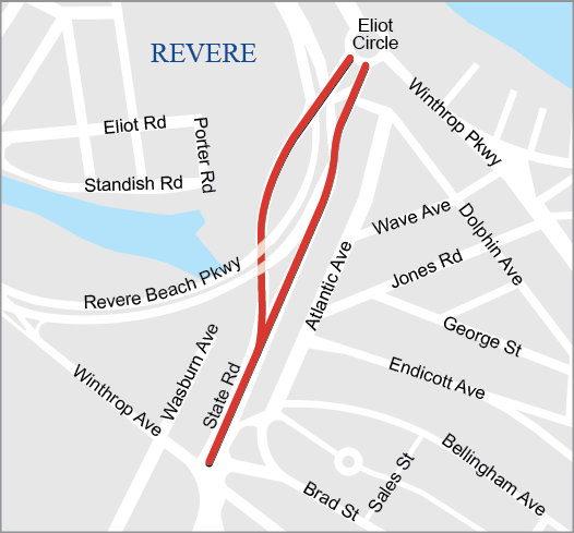 Revere: State Road Beachmont Connector 